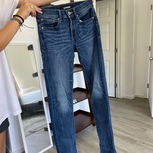 express straight leg jeans
